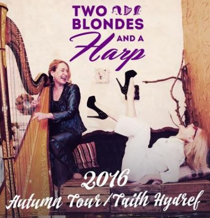 Two Blondes and a Harp