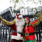 Santa Cruises at Anderton Boat Lift