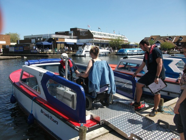 Wheelchair Friendly Day Boat
