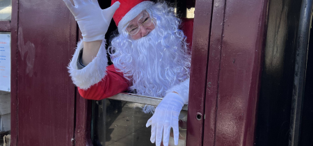 Santa at the Station