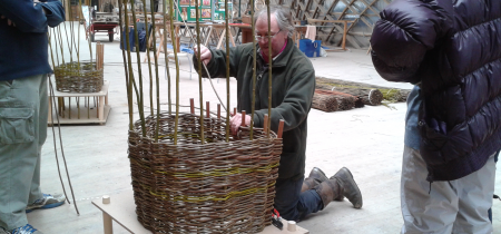 Make a living willow chair