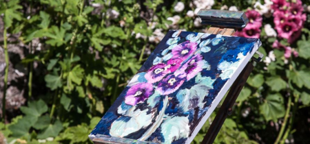 Painting in the garden - autumn | 6 September 2021