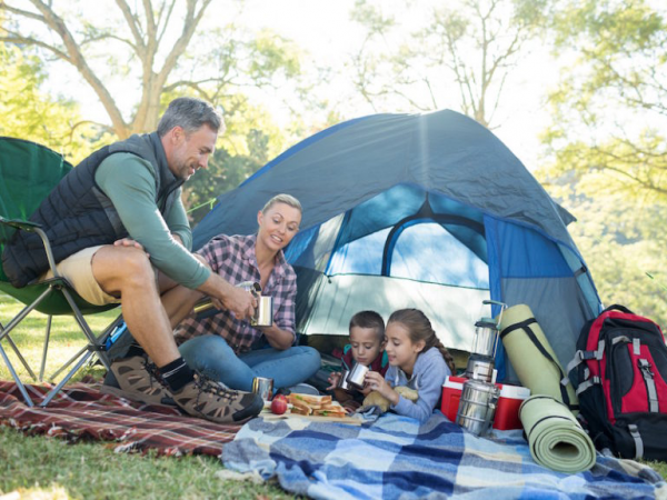 2 nights - 8x8m Family Camping Pitch