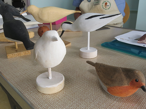 Begin Wood Carving workshop: Kingfisher