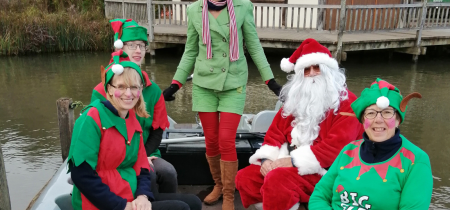 Sail to Santa at Arundel Wetland Centre