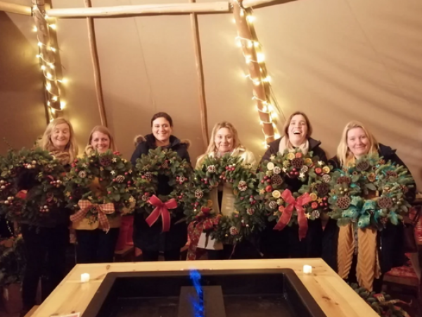 Christmas Wreath Making