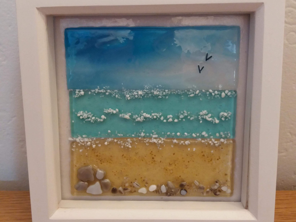 Adult Intermediate Fused Glass Art workshop
