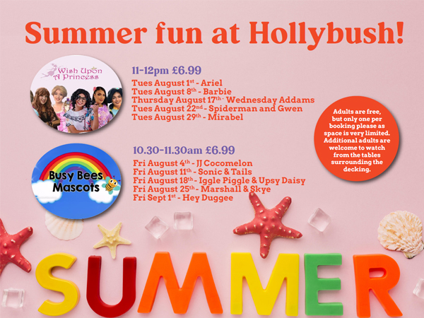 Hollybush Summer Parties