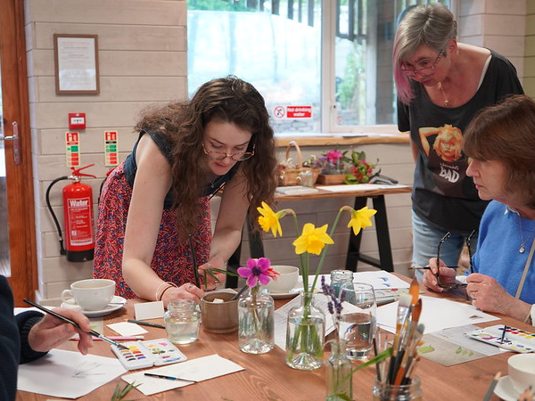 Spring Watercolours for Beginners Plus