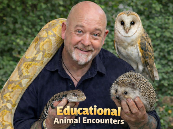 Educational Animal Encounters PLUS Woodland Forage & Craft Workshop