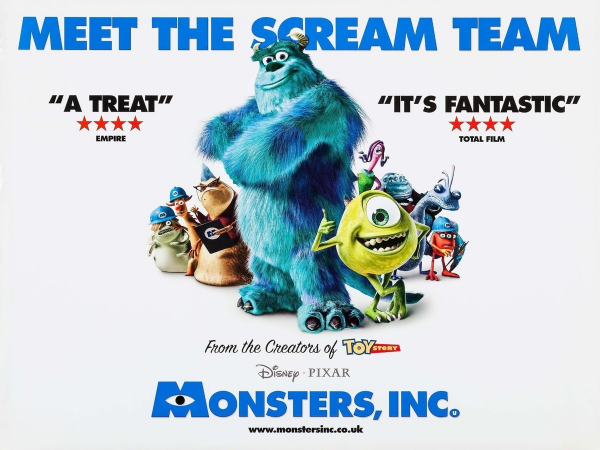 Monsters, Inc. (2000) (U) - 17/10/25