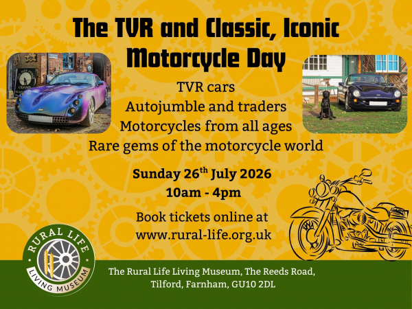 yellow poster and motorbike