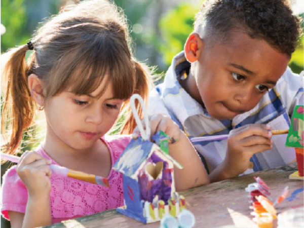 Kids Birdhouse Painting Class - 6 Week Extravaganza