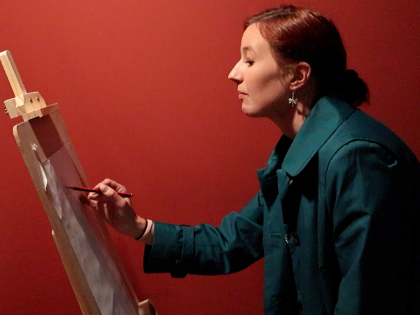 Drawing in the Galleries