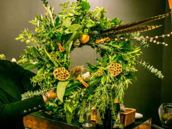 Festive Fizz & Wreath Making 13th December 26