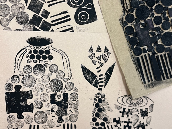 Home Education - Still Life Inspired Printmaking