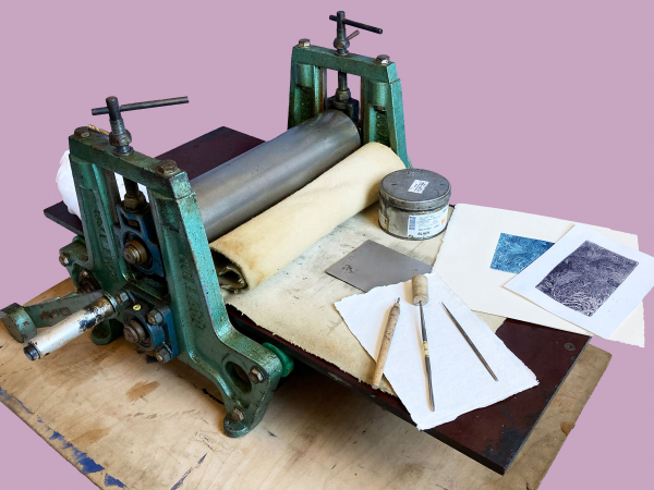 Intaglio Drypoint Printmaking Workshop