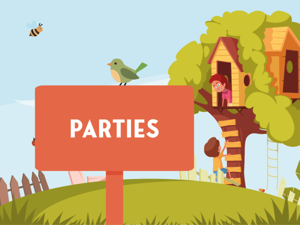 Children's Birthday Parties at Cadbury Treehouse
