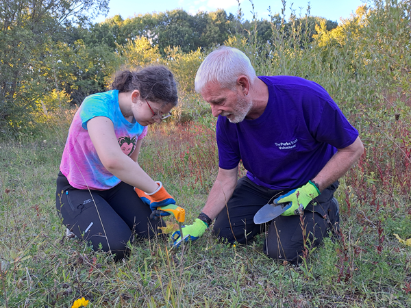 Wetland Arc Project: Half-Term Tree Planting