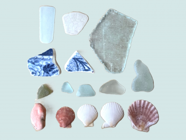 Watercolour Beach Treasures