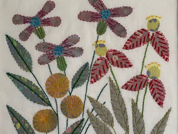 Fabric Appliqué & Embroidery Workshop with Sue Lancaster