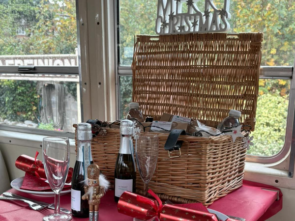 Christmas Afternoon Tea Hamper Train: 6, 13 & 20th December