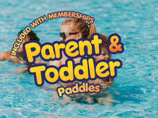 Parent & Toddler Paddle (Relaxed Sessions): Splash Zone