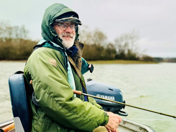 Fly Fishing From The Boat