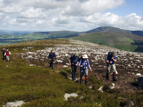 Climbing Blackstairs