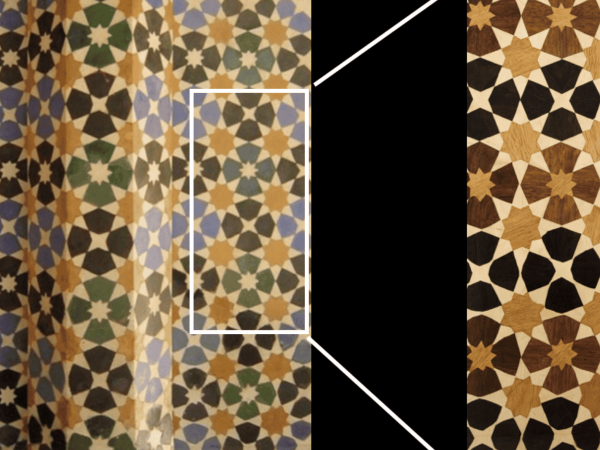 Marquetry Inspired by the Alhambra