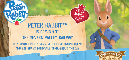 Peter Rabbit Visit - Kidderminster Trains