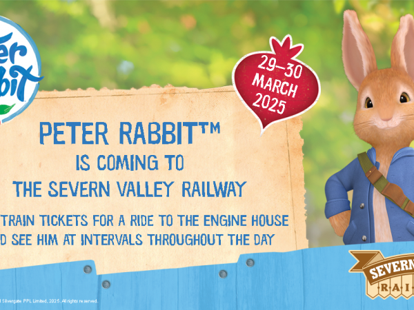 Peter Rabbit Visit - Kidderminster Trains