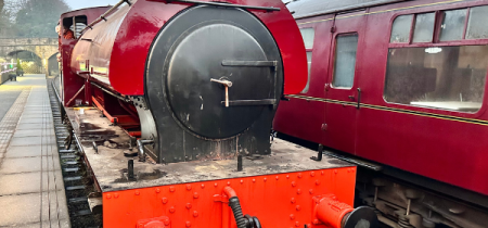 Bronze Drive a Steam Locomotive