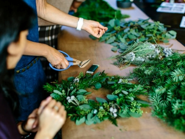 Festive Wreath Making Session