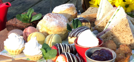 Valentine's Afternoon Tea for Two at Occombe Farm Cafe