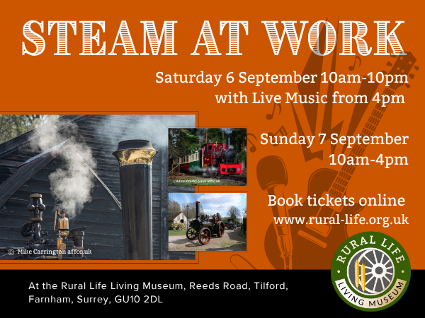 Steam engine pictures and text.