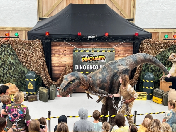 Totally Dinosaurs - Monday 3rd August - Shows at 11am, 12pm, 1pm & 2pm