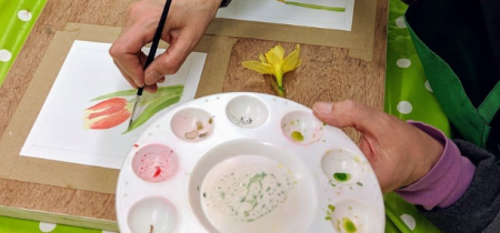 Workshop: Spring Flowers Watercolours