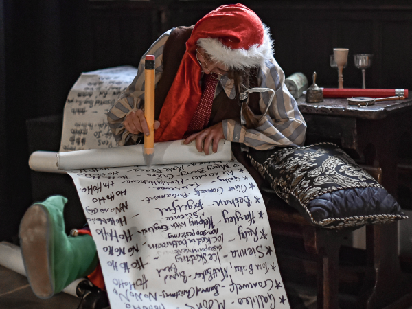 Santa at the Schoolroom