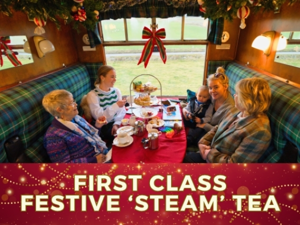 Santa's Elf Express - First Class Festive 'Steam' Tea