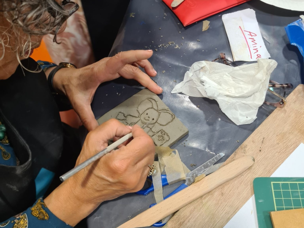 Young People (11 - 16 yrs): Clay Sgraffito with Kwame Lowe