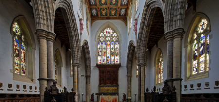 Ushaw Chapel Choir in St. Peter’s Chapel