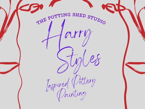 Harry Styles Inspired Pottery Painting Session at Huntingdon