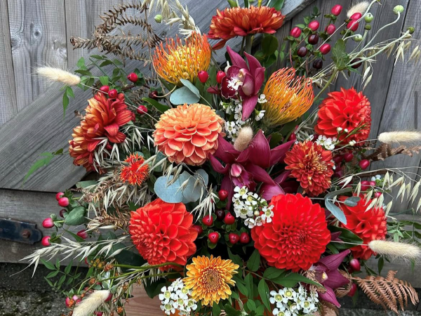 Autumnal Pumpkin Flower Arranging Workshop