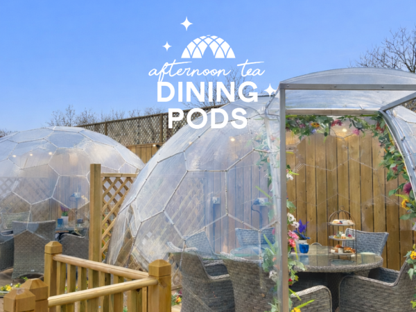 Afternoon Tea Pods (Blooms Kitchen, Tong Garden Centre)