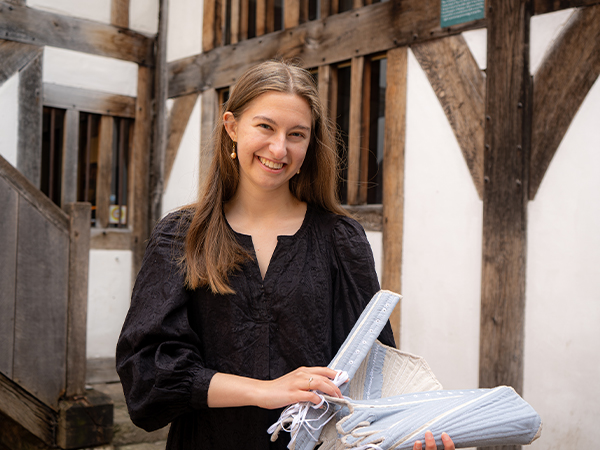 The fashions of a Georgian Lady
