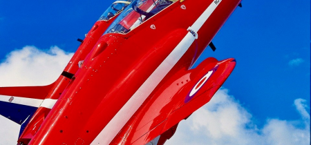Flying with The Red Arrows