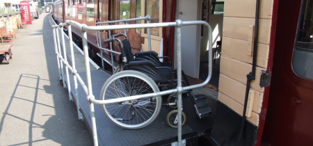 Father's Day - Timed Wheelchair User & Additional Need Passengers Train Ride Tickets.