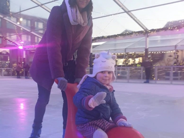 Toddler skate session