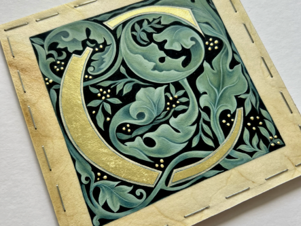 Workshop: Illuminating William Morris - Manuscript Illumination Course